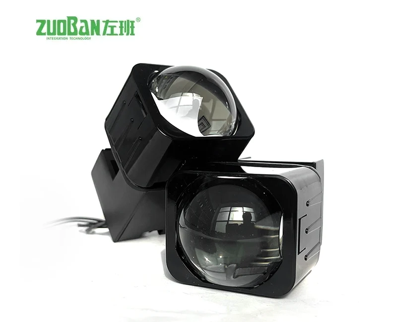 Objektiv 40W Mini Matrix LED Bi-Xenon-frontlykter